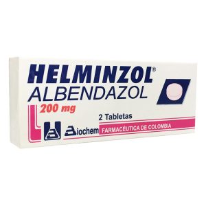 HELMINZOL 2 TABLETAS