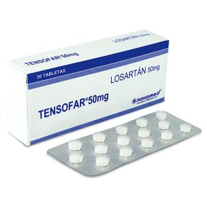 LOSARTAN TENSOFAR 50 MG 30 TABLETAS