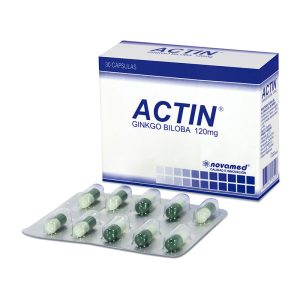 Actin 120 Mg 30 C?psulas