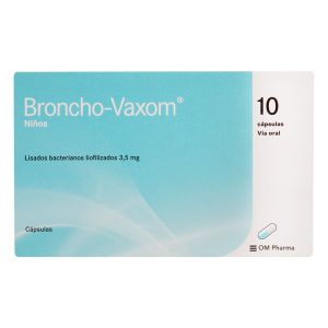 Broncho-Vaxom Ni?os 10 C?psulas (3%+)(Pae)