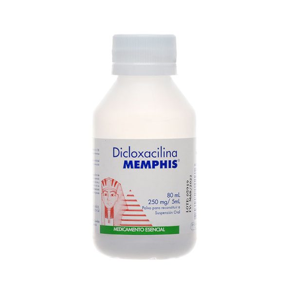 Dicloxacilina 250 Mg Suspensi?n 80 Ml Mp