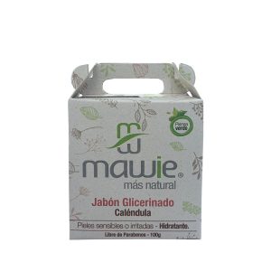 JABON GLICERINADO CALENDULA MAWIE 100 GR