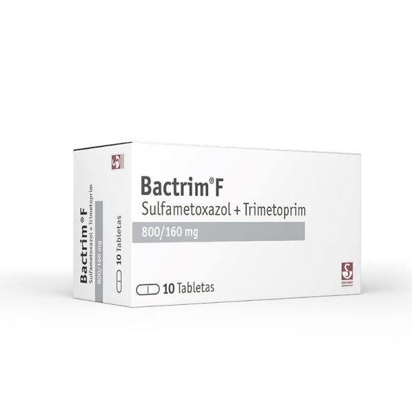 Bactrim F 160+800 Mg 10 Tabletas