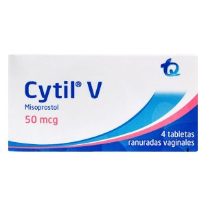 Cytil V 50 Mcg 4 Tabletas