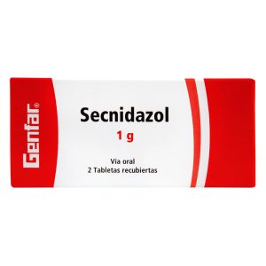 SECNIDAZOL 1 GR 2 TABLETAS GF
