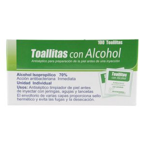 Pa?itos Alcohol 100 Unidades Inverfarma