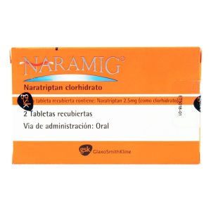 NARAMIG 2.5 MG 2 TBS(P)16462(SC)(SF)
