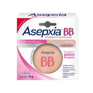 POLVO COMPACTO ASEPXIA BB CL MATE(SF)