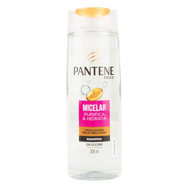 Shampoo Pantene Micelar Purifica Y Hidrata 200 Ml