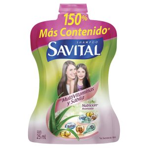 Shampoo Savital Multivitaminas S?bila 25 Ml 20 Sobres