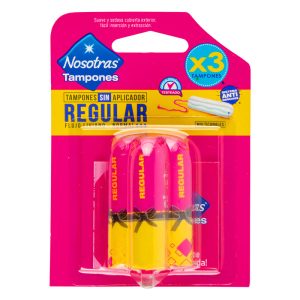 Tampones Nosotras Regular 3 Unidades