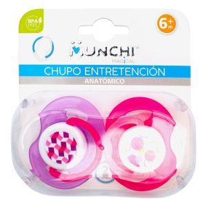 Chupo Munich Magical Anat?mico 6 Meses 2 Unidades