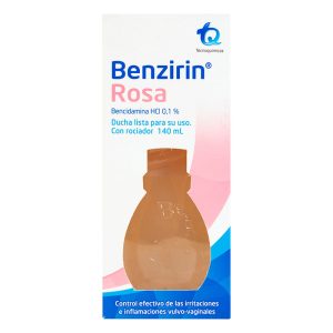 BENZIRIN ROSA DUCHA VAGI.ROCIADOR 140 ML