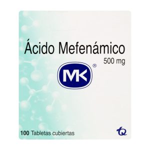 ?cido Mefen?mico 500 Mg 100 Tabletas Mk