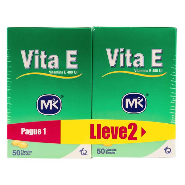 VITAMINA E 400 U.I.50 CAPS MK PG1.LL2
