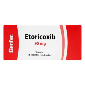 ETORICOXIB 90 MG 14 TBS GF