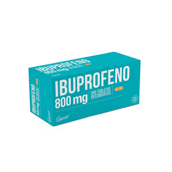 IBUPROFENO 800 MG 300 TABLETAS LP