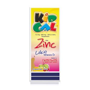 KIDCAL SUSP.180 ML TUTIFRUTTI (3%+)