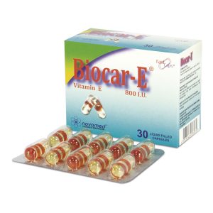 Biocar-E 800 U.I.30 C?psulas