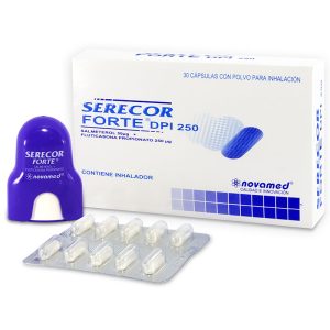 SERECOR FORTE DPI 250 30 CAP.INH(P)61545
