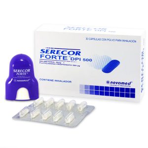 Serecor Forte Dpi 500/50Mg Inhalador 30 C?psulas