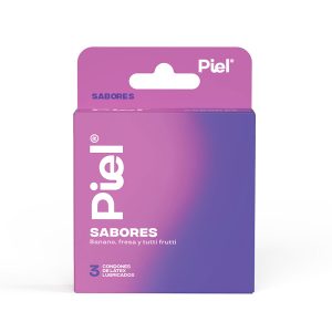 Preserva/Condon Piel Sabores 3 Uds