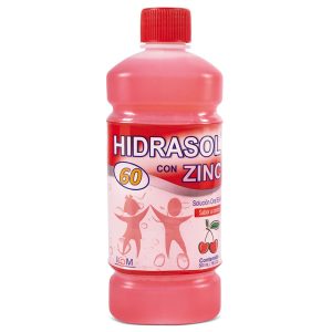 HIDRASOL 60 CON ZINC CEREZA 500ML ICOM