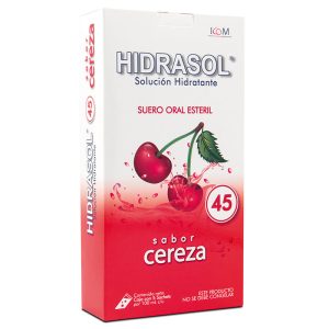 HIDRASOL 45 CEREZA BOLSA 100ML 5UND ICOM
