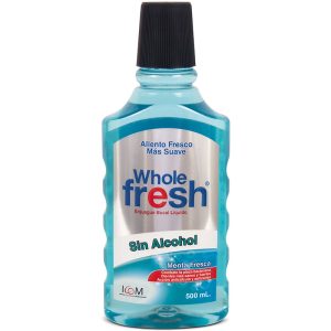 ENJ. BUCAL WHOLE FRESH ZERO 500 ML ICOM