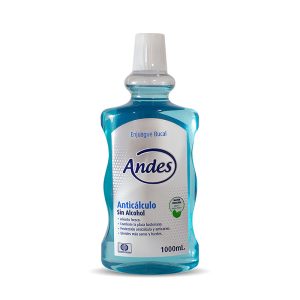 Enjuague Andes Bucal Anti C?lculo 1000Ml Lb