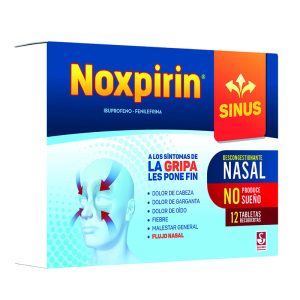 NOXPIRIN SINUS 12 TBS