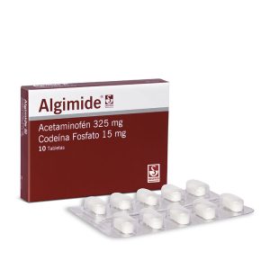 ALGIMIDE 325/15 10 TBS ACETAM/CODEINA
