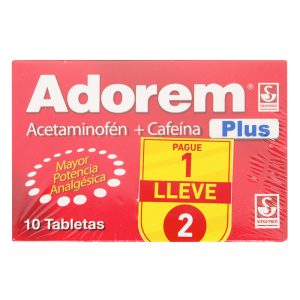 ADOREM PLUS 10 TABLETAS PAGUE 1 LLEVE 2