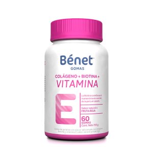 GOMAS BENET COLAGE+SELENIO+VIT.A 60 UNDS