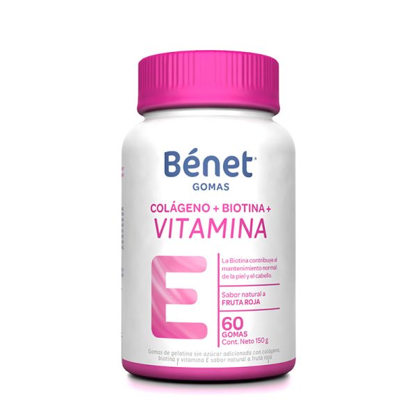 GOMAS BENET COLAGE+SELENIO+VIT.A 60 UNDS