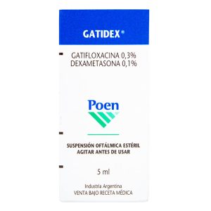 GATIDEX SUSPENSION OFTALMICA 5 ML (PAE)
