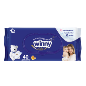 TOALLITAS WINNY GOLD X 40 UDS